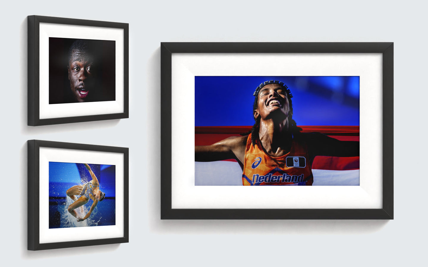 De Mooiste Sportfoto's van Pim Ras ingelijst - afbeelding 1
