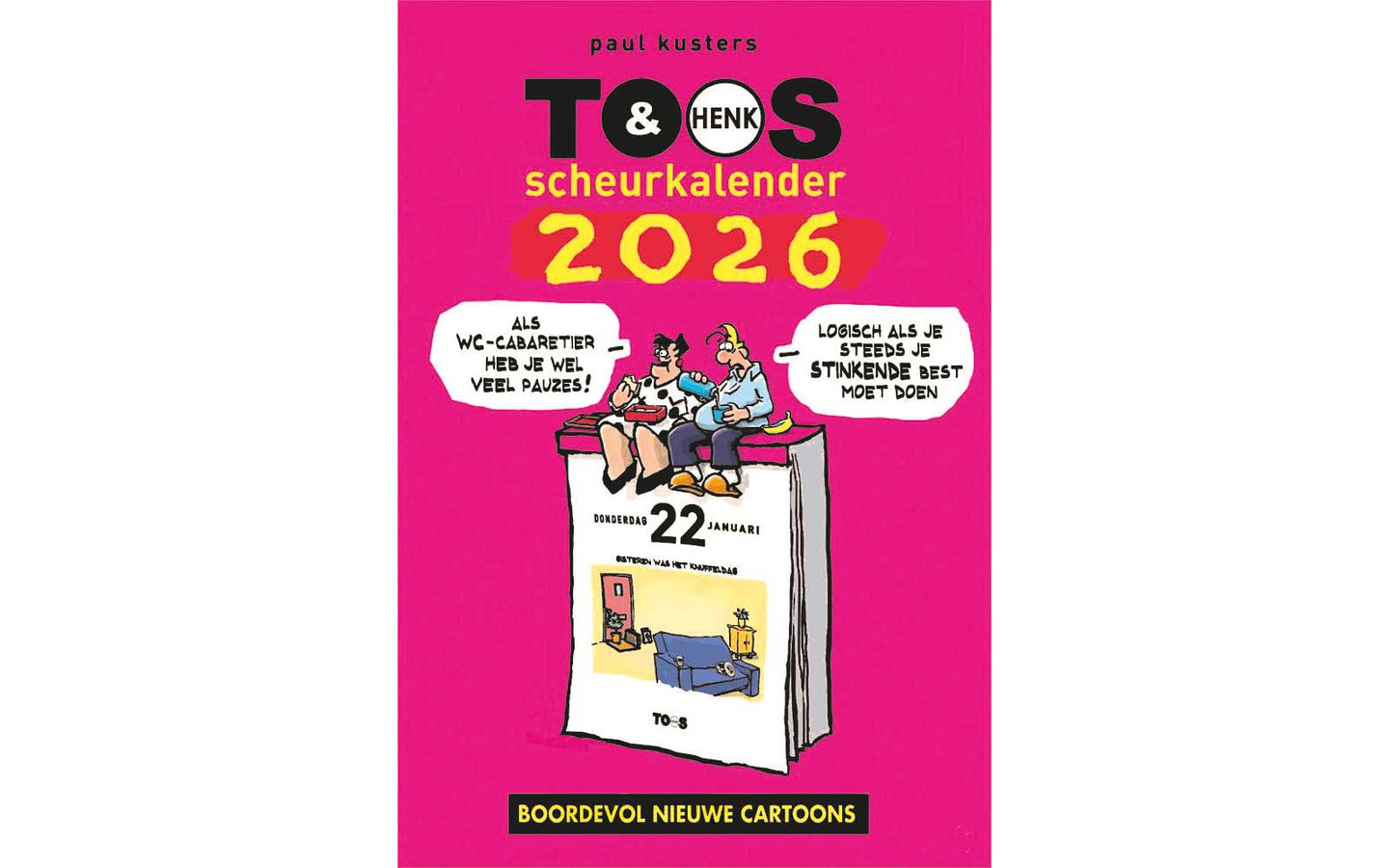 Toos & Henk scheurkalender 2026 - afbeelding 1