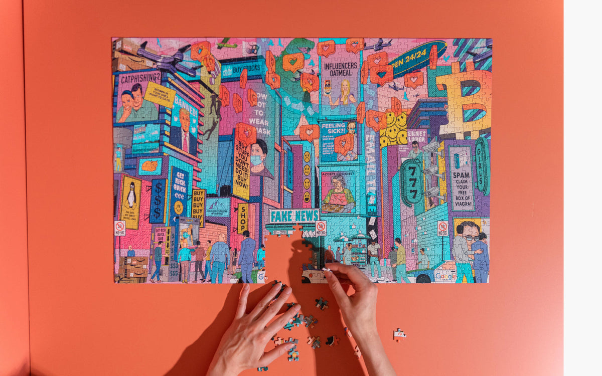 Puzzle in a bag - De Internet puzzel - afbeelding 6