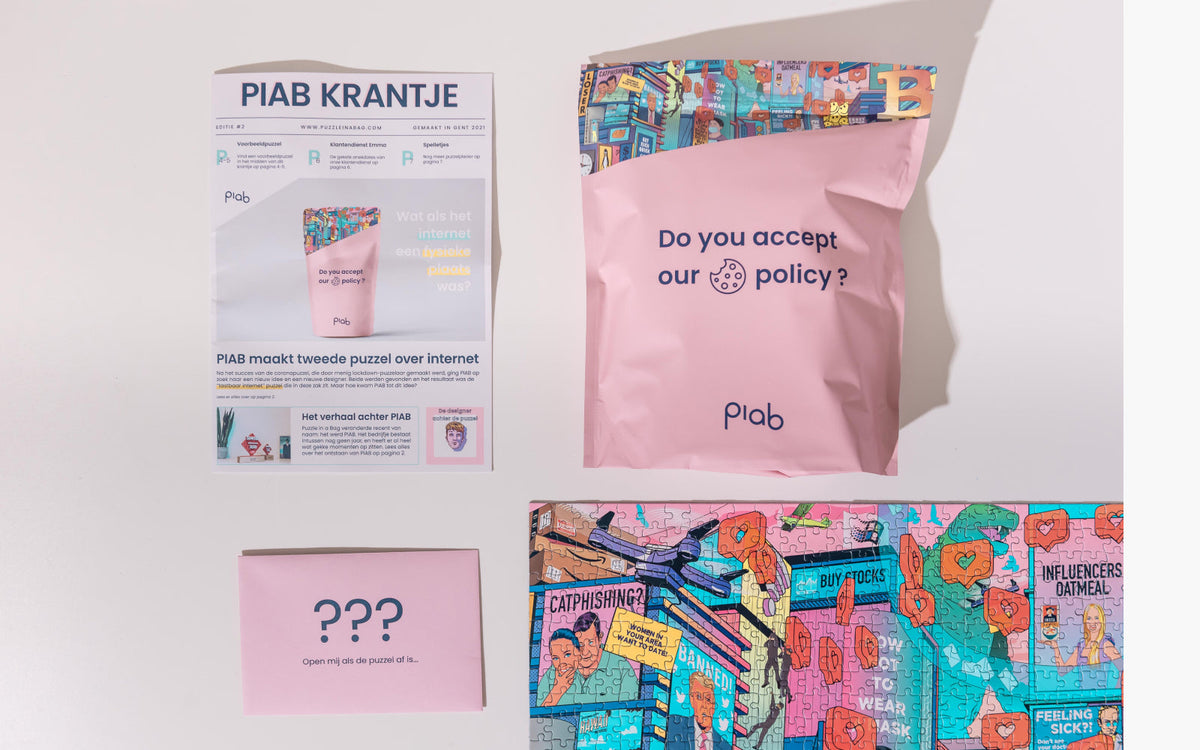 Puzzle in a bag - De Internet puzzel - afbeelding 3