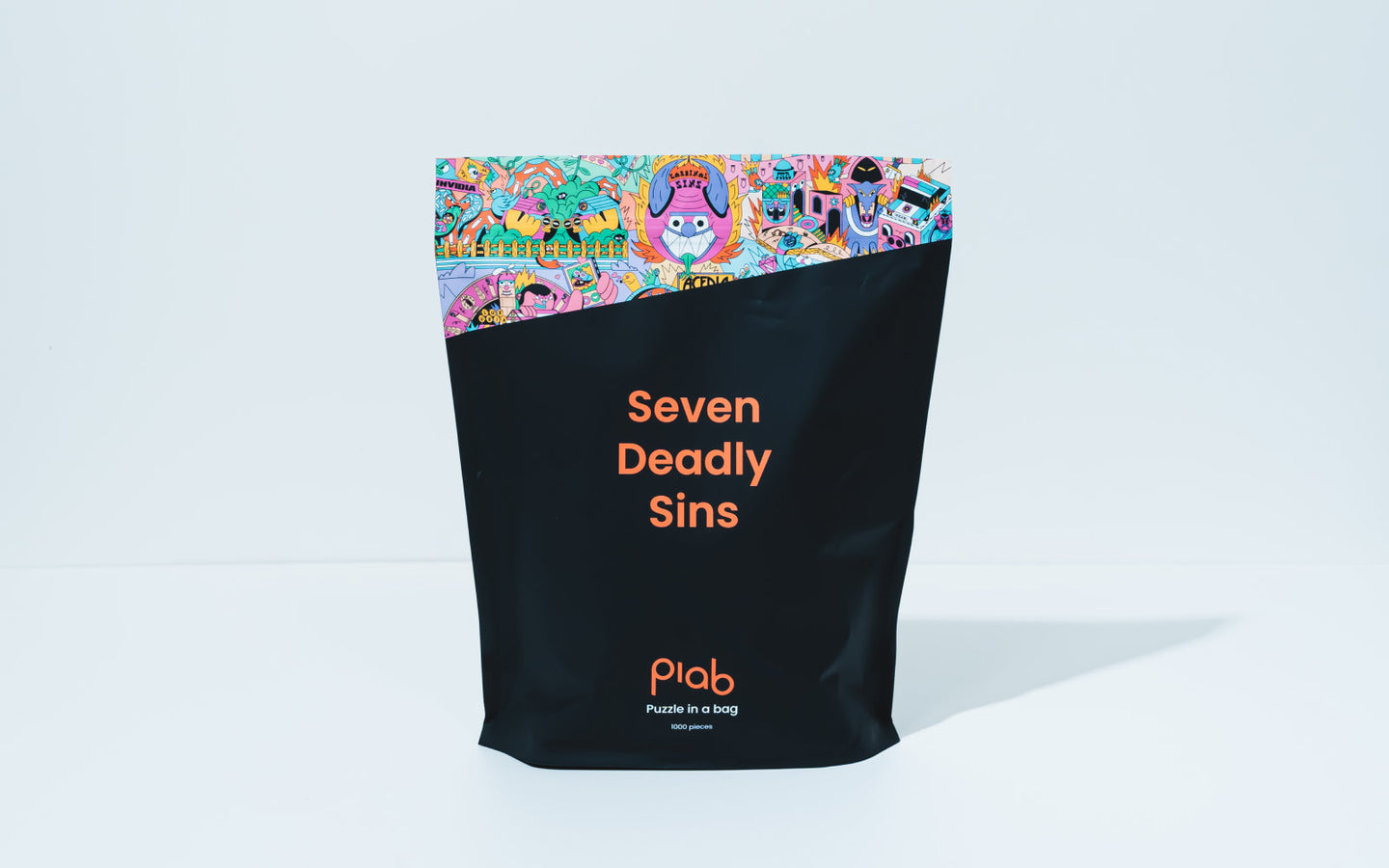 Puzzle in a bag - De Zeven Hoofdzonden puzzel - afbeelding 7
