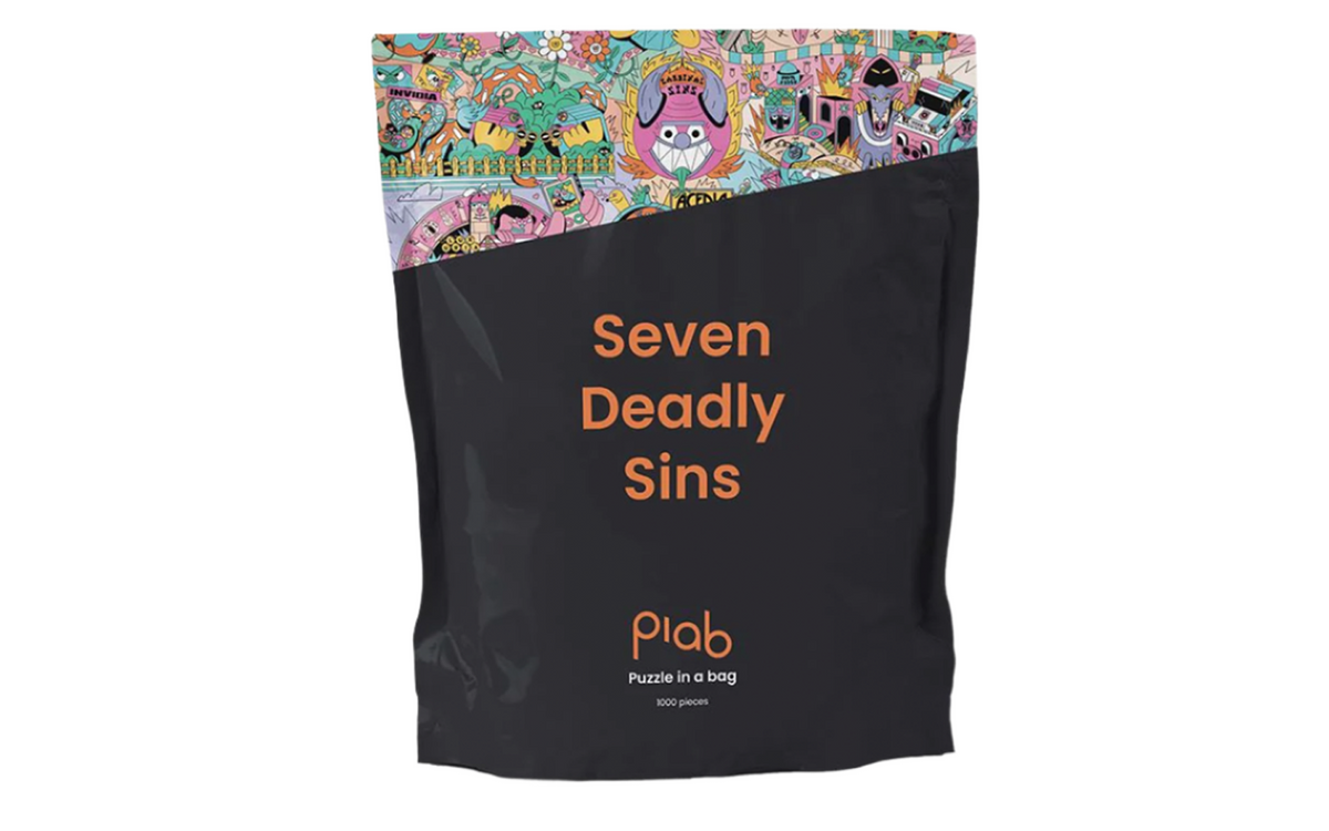 Puzzle in a bag - De Zeven Hoofdzonden puzzel - afbeelding 1