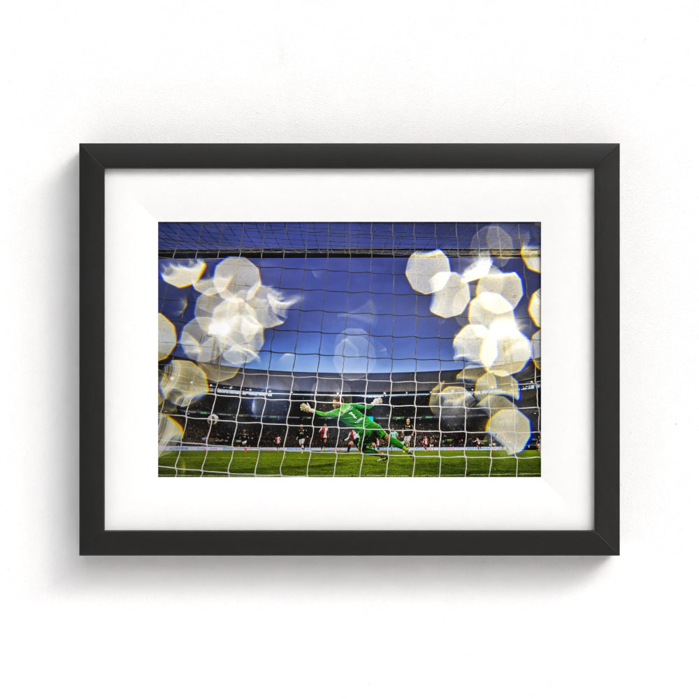 Sportfoto 'Bekerfinale Feyenoord-NEC' ingelijst - afbeelding 1